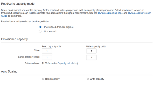 db capacity